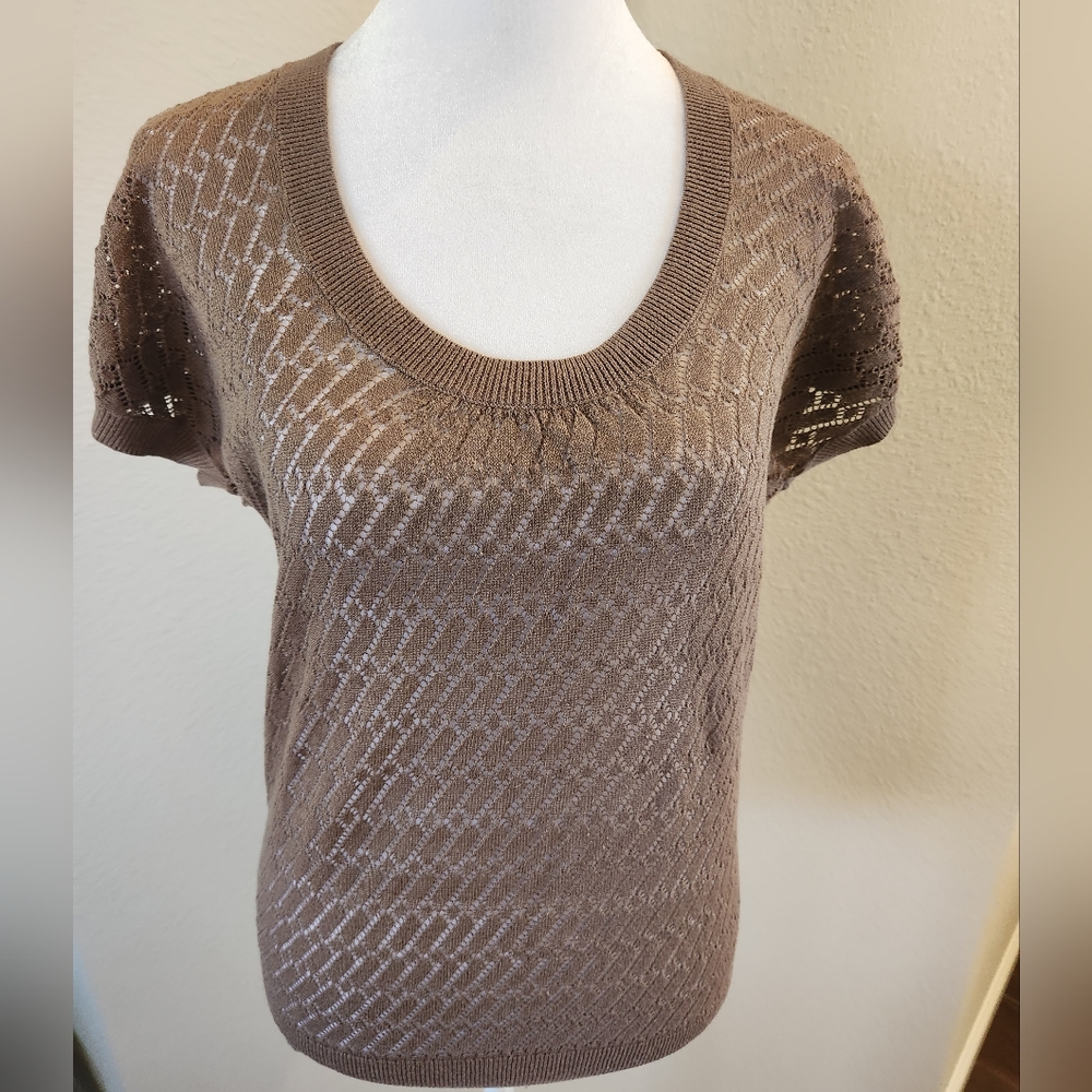 Banana Republic, small, light brown knit